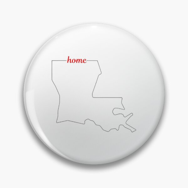 Item preview, Louisiana State Outline Home designed and sold by US States Merch.