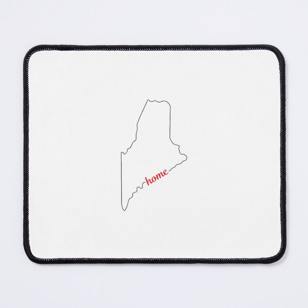 Item preview, Maine State Outline Home designed and sold by US States Merch.
