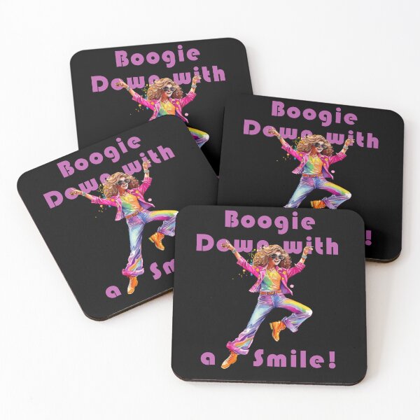 Item preview, Boogie Down With a Smile designed and sold by ART-HOME-PAWS.