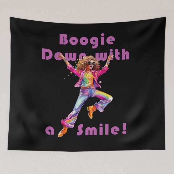 Item preview, Boogie Down With a Smile designed and sold by ART-HOME-PAWS.