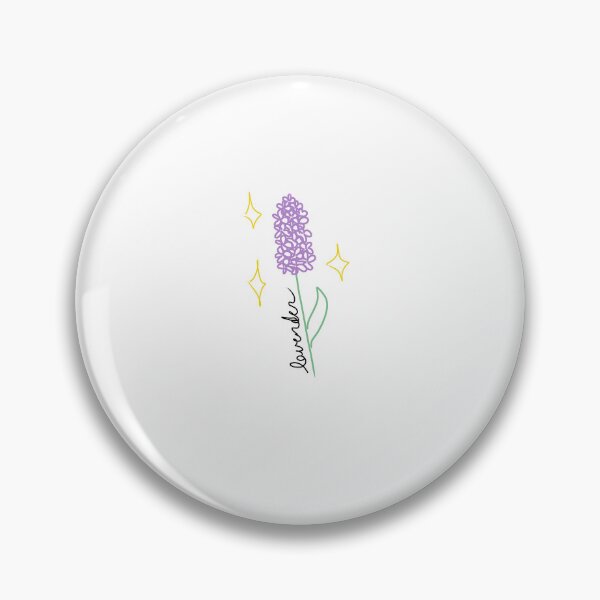 Item preview, Sparkly Purple Lavender Line Art with Text designed and sold by adosknad1.