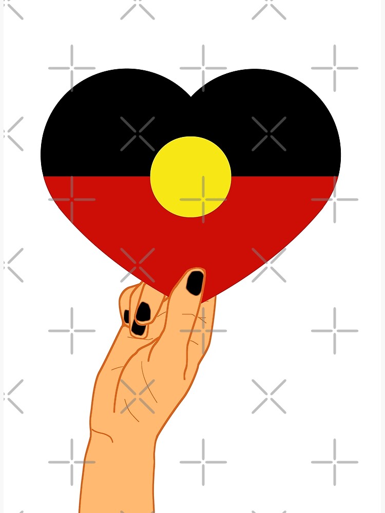 "Aboriginal flag" Poster for Sale by Byrnsey Redbubble