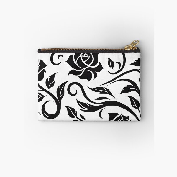 Item preview, Black and white flower pattern designed and sold by Haji  Kamora.