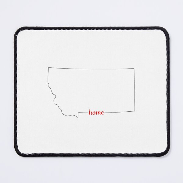 Item preview, Montana State Outline Home designed and sold by US States Merch.