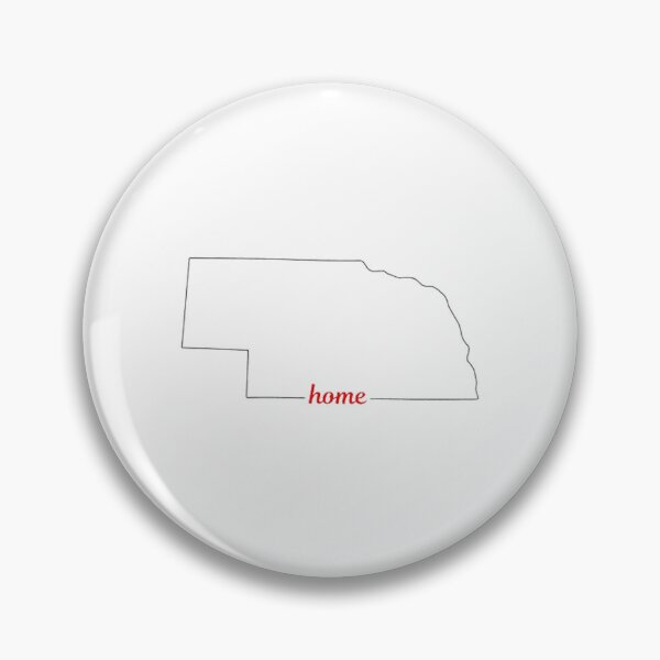 Item preview, Nebraska State Outline Home designed and sold by US States Merch.