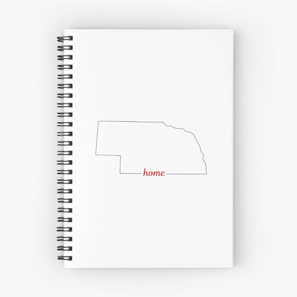 Item preview, Nebraska State Outline Home designed and sold by US States Merch.