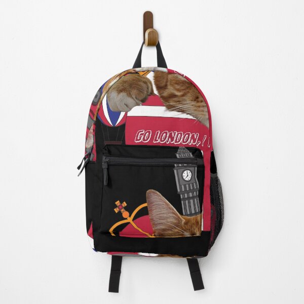 Item preview, Ginger cat says go london, I will go london.  designed and sold by attakorn.