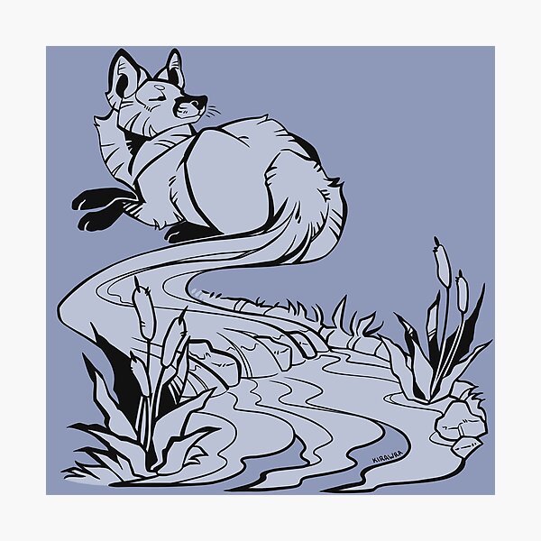 Foxtail River Photographic Print