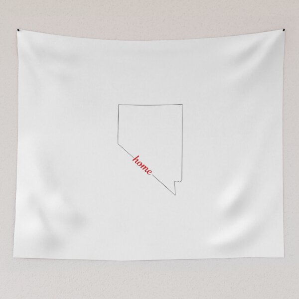 Item preview, Nevada State Outline Home designed and sold by US States Merch.