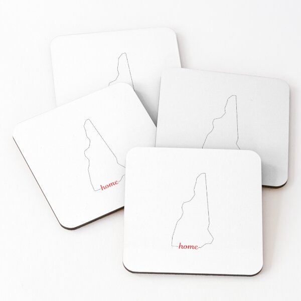 Item preview, New Hampshire State Outline Home designed and sold by US States Merch.