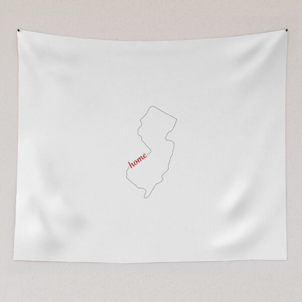 Item preview, New Jersey State Outline Home designed and sold by US States Merch.