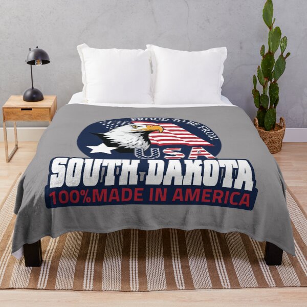 Item preview, Proud to be from America - state of SOUTH DAKOTA - USA designed and sold by LareTash.