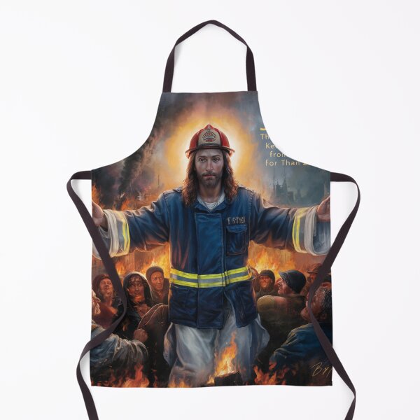 Item preview, JESUS THE ORIGINAL FIREFIGHTER designed and sold by Obinne.