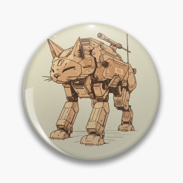 Item preview, Mech Kitty designed and sold by Morteez.