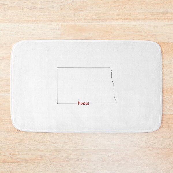 Item preview, North Dakota State Outline Home designed and sold by US States Merch.