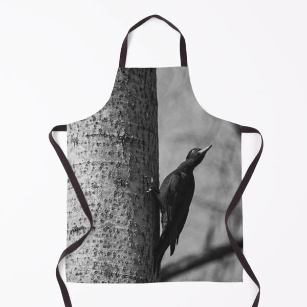 Item preview, Ready to take off.  Black woodpecker bw designed and sold by Jouko Lehto Photography.