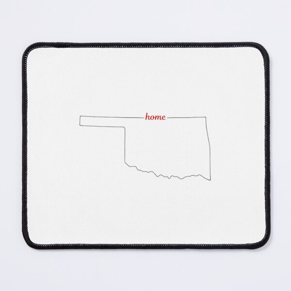 Item preview, Oklahoma State Outline Home designed and sold by US States Merch.