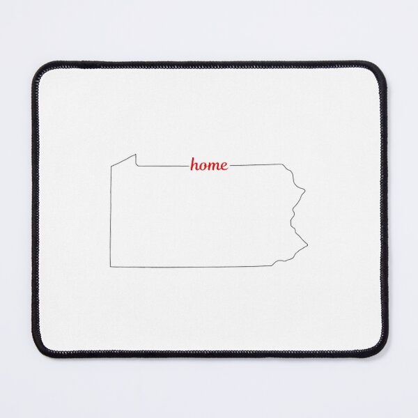 Item preview, Pennsylvania State Outline Home designed and sold by US States Merch.