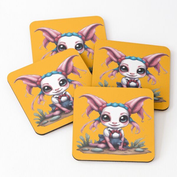 Item preview, Harley The Axolotl, Product Colour: Orange  designed and sold by Midnight Veil Designs.