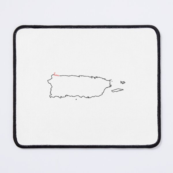 Item preview, Puerto Rico State Outline Home designed and sold by US States Merch.