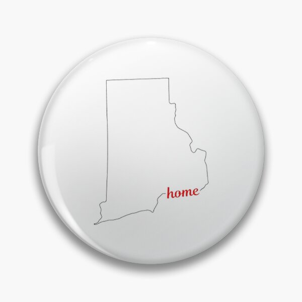 Item preview, Rhode Island State Outline Home designed and sold by US States Merch.