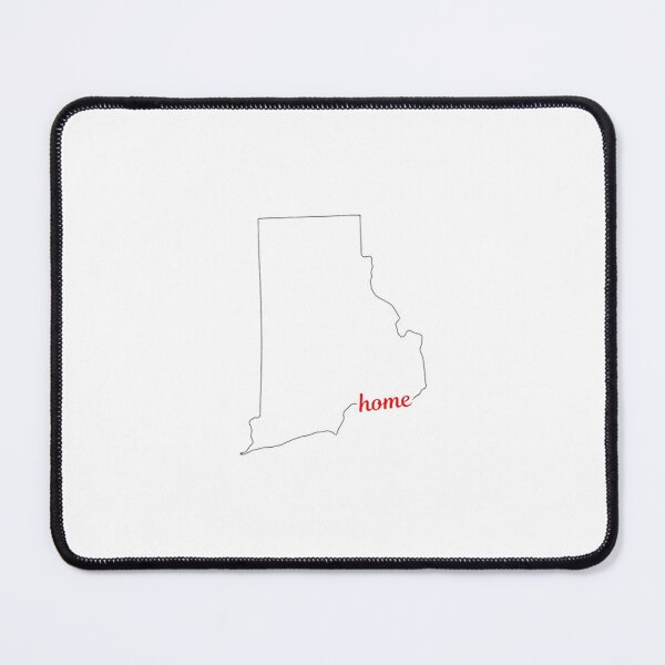 Item preview, Rhode Island State Outline Home designed and sold by US States Merch.