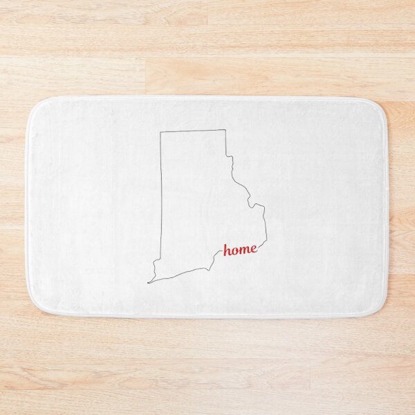 Item preview, Rhode Island State Outline Home designed and sold by US States Merch.