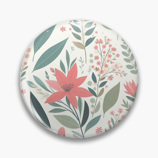 Item preview, Seamless pattern with flowers, leaves designed and sold by Haji  Kamora.