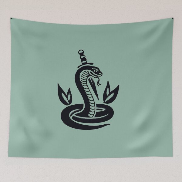 Aperçu de l'œuvre Dague de tatouage de serpent Cobra créée et vendue par GirlVicious.