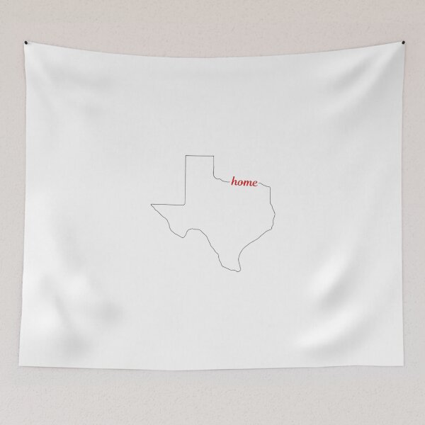 Item preview, Texas State Outline Home designed and sold by US States Merch.