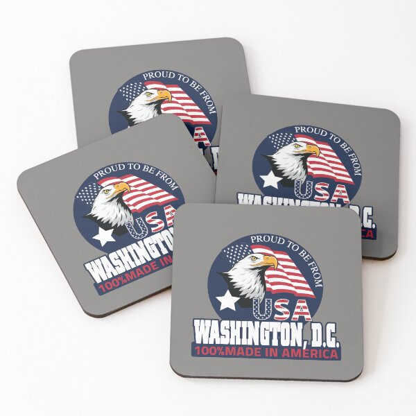Item preview, Proud to be from America - state of WASHINGTON DC - USA designed and sold by LareTash.