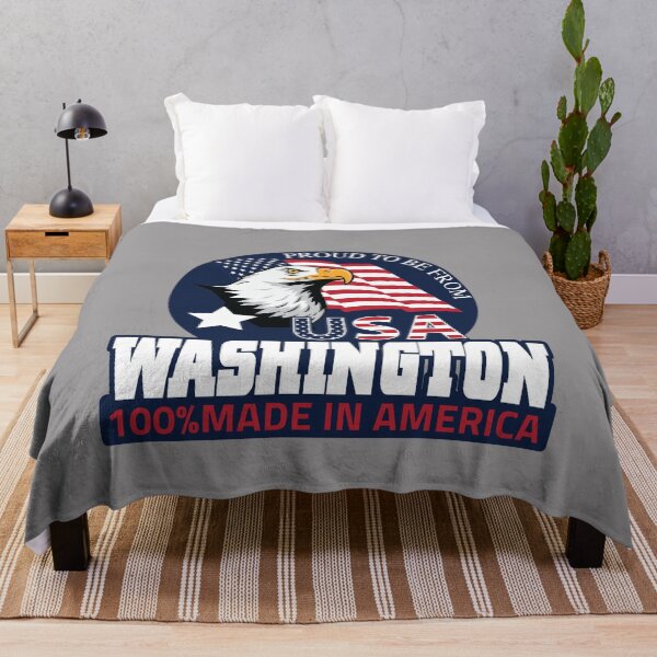 Item preview, Proud to be from America - state of WASHINGTON - USA designed and sold by LareTash.