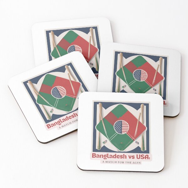 Item preview, Bangladesh vs USA, Cricket World Cup 2024 designed and sold by FitEnvy.