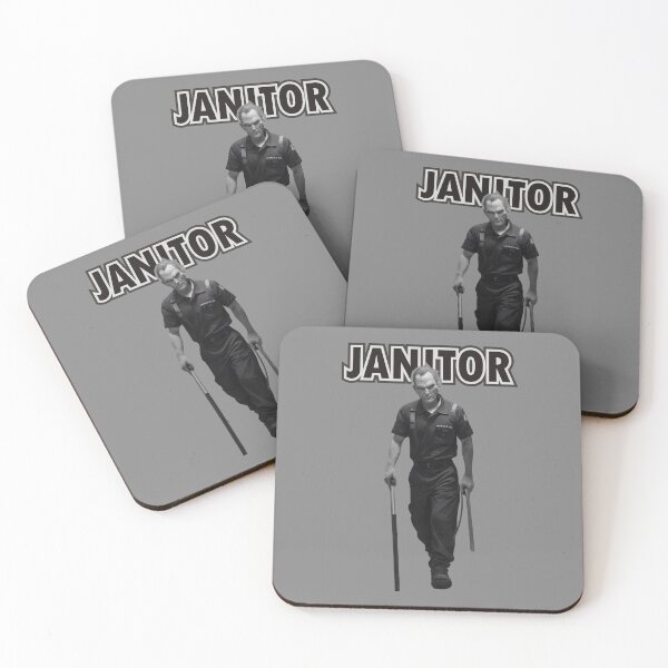 Item preview, Janitor designed and sold by Attic-Junk.