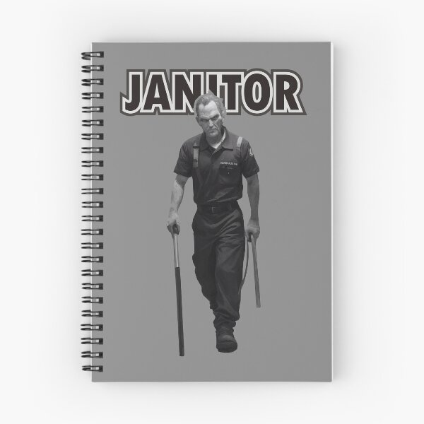 Item preview, Janitor designed and sold by Attic-Junk.