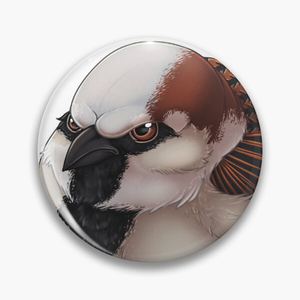 Item preview, Grumpy House Sparrow designed and sold by Zalvaris.