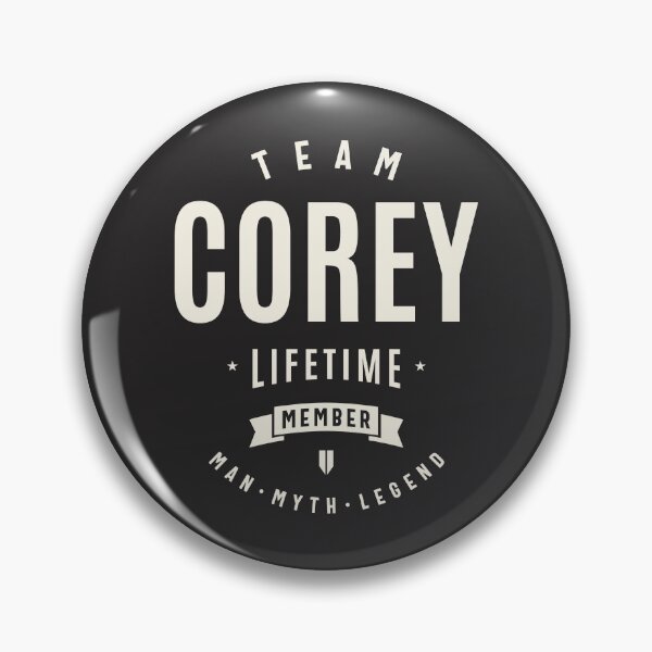 Item preview, Team Corey Lifetime Member Funny Name Corey designed and sold by cidolopez.