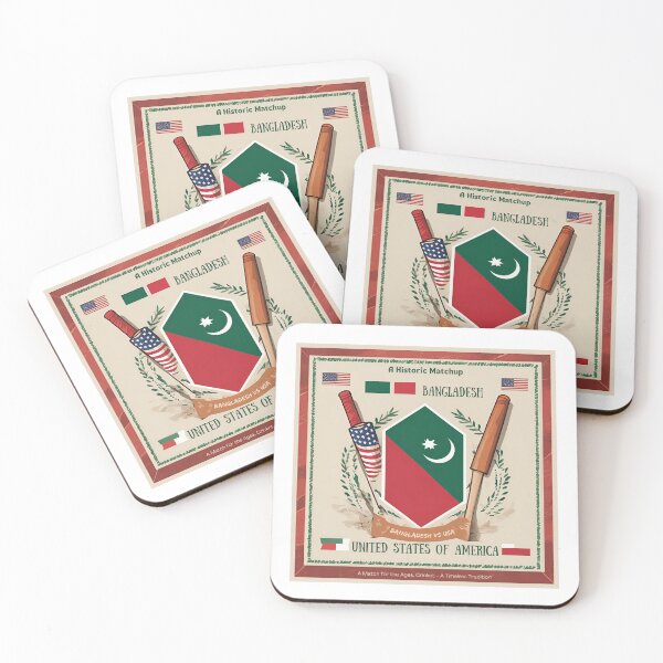 Item preview, A Historic Matchup: Bangladesh vs USA, Cricket World Cup 2024 designed and sold by FitEnvy.