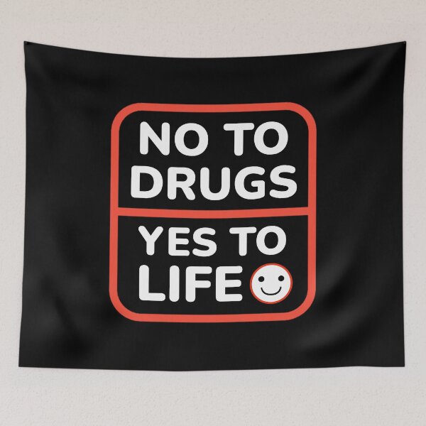 Item preview, Say No To Drugs Yes To Life, Drug Free Awareness  designed and sold by Sunserize Designs.