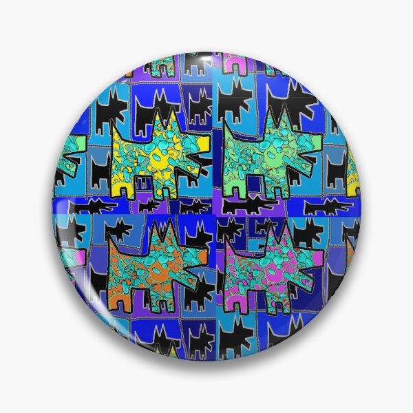 Item preview, Dog, Dogs, Pattern, Pop Art 25 designed and sold by LowEndGraphics.