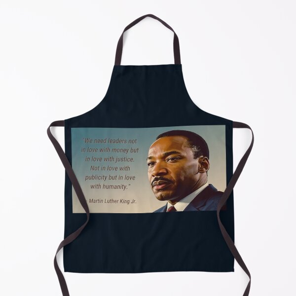 Item preview, MLK Quote: Leaders Love Justice, Not Money designed and sold by JediNeil.