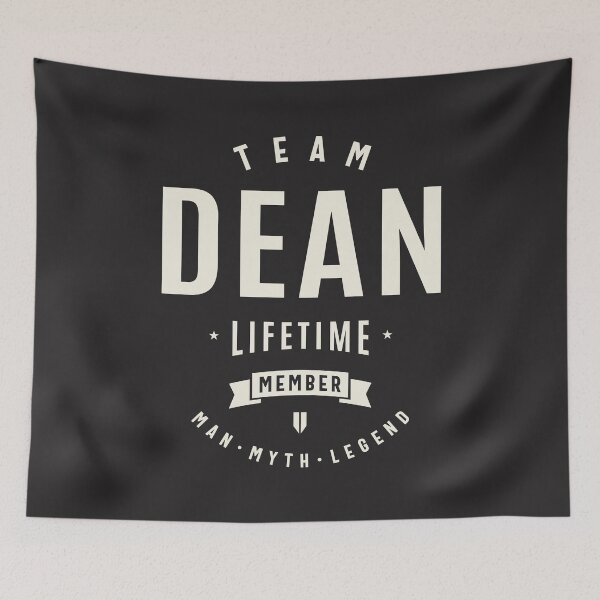 Item preview, Team Dean Lifetime Member Funny Name Dean designed and sold by cidolopez.