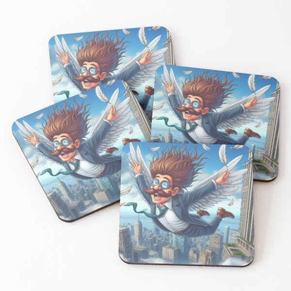 Item preview, Crazy Professor Funny Cartoon designed and sold by Simplybe1.