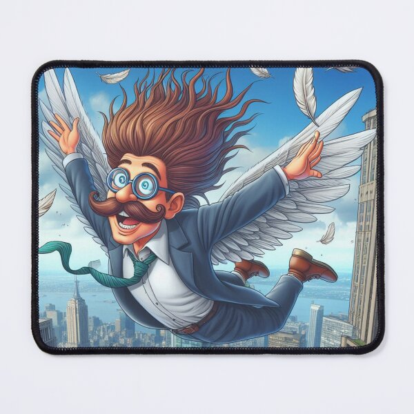 Item preview, Crazy Professor Funny Cartoon designed and sold by Simplybe1.