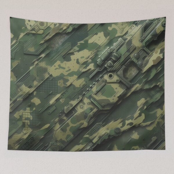 Item preview, Digital Camouflage and Circuitry designed and sold by aminz4.