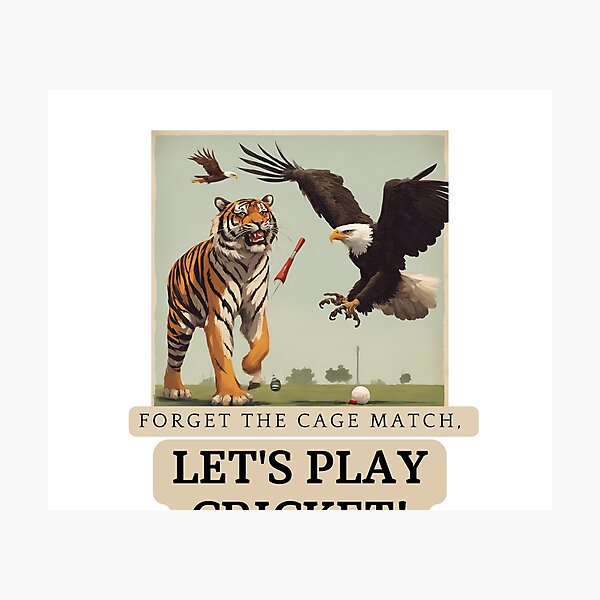 Item preview, Let's Play Cricket!, USA vs Bangladesh, Cricket World Cup 2024 designed and sold by FitEnvy.