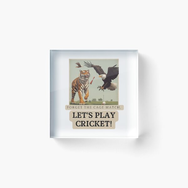 Item preview, Let's Play Cricket!, USA vs Bangladesh, Cricket World Cup 2024 designed and sold by FitEnvy.