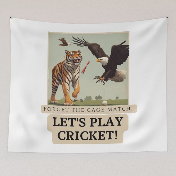 Item preview, Let's Play Cricket!, USA vs Bangladesh, Cricket World Cup 2024 designed and sold by FitEnvy.