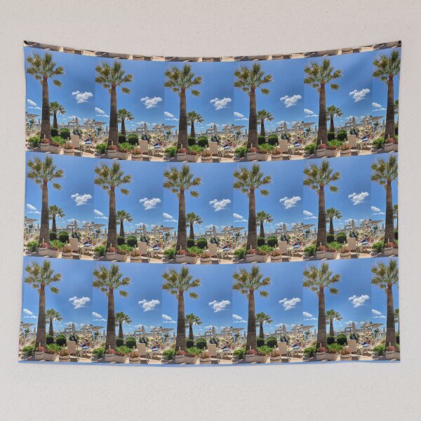 Item preview, Palm Trees under a blue sky designed and sold by Violaman.