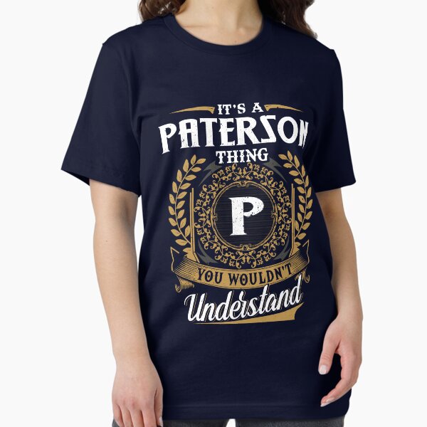 Vista previa del artículo con la obra «Es algo de Paterson que no entenderías», diseñado y vendido por Huck-me.